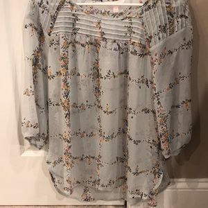 Lauren Conrad sheer top